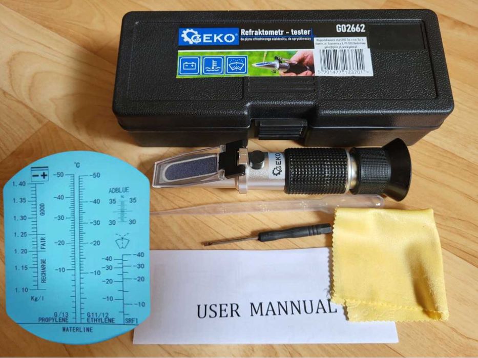 Тестер герметичности прокладки ГБЦ CO2 на 25 тестов G02665 GEKO