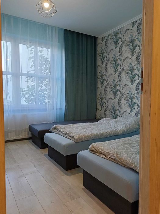 05 Centrum Zabrze - Apartament dla 7 osób 2 pokoje TV WIFI PARKING