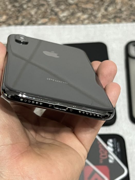 iphone X 256gb + capas + peliculas bateria NOVA