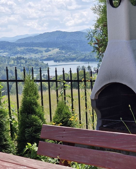 Pokoje z widokiem na J.Solińskie/ Polańczyk/Bieszczady