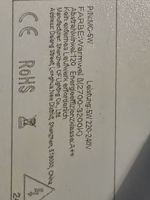 Lampy sufitowe led 5w