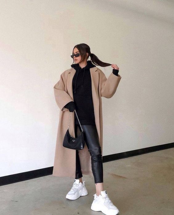 Пальто кашемірове жіноче тепле модне класичне 42 50  беж сірий