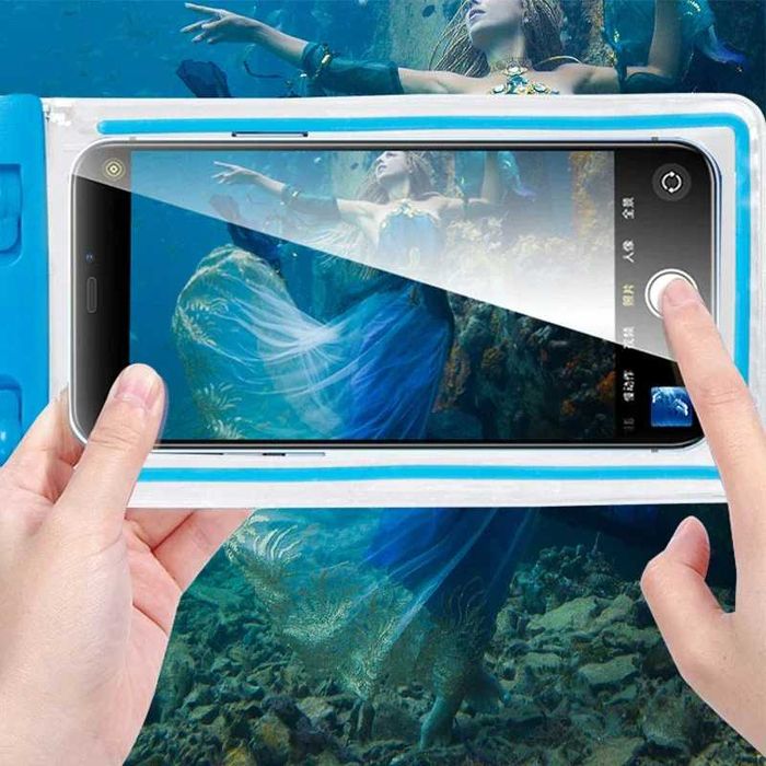 Capa Impermeável Universal para Telemóvel À Prova de Água até 30m NOVO