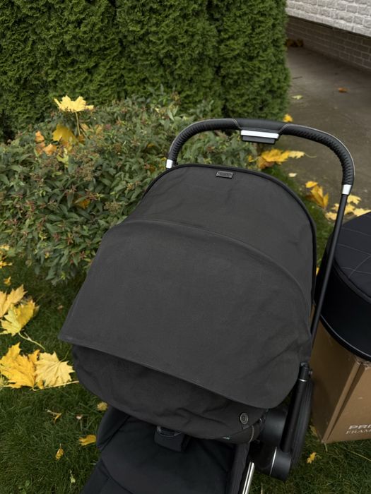 Коляска 2 в 1 cybex priam 3.0 chrome black