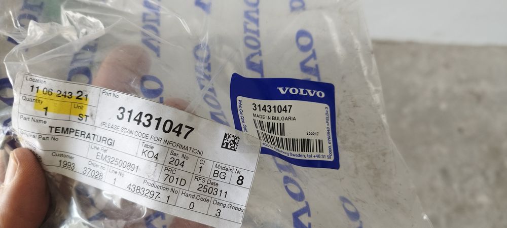 Sensores de Temperatura Gases Escape Volvo XC60