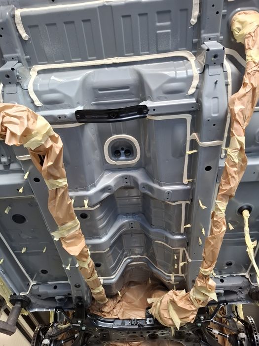 Konserwacja podwozia, laserowe usuwanie rdzy