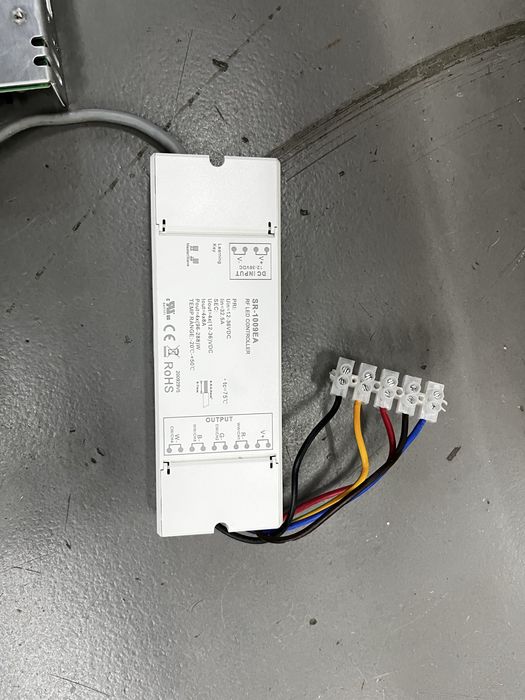 Led контролер-приймач SR-1009EA з блоком живлення та пультом