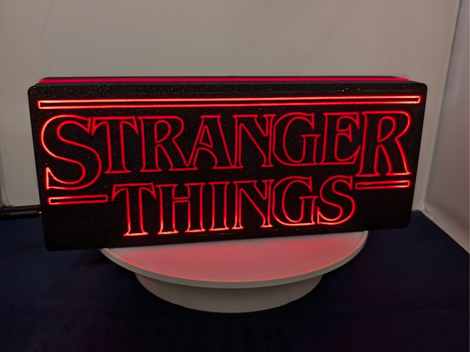 Lightbox logo Stranger Things