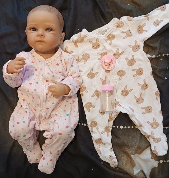 Лялька Реборн дівчинка Бетті Повністю Вінілова