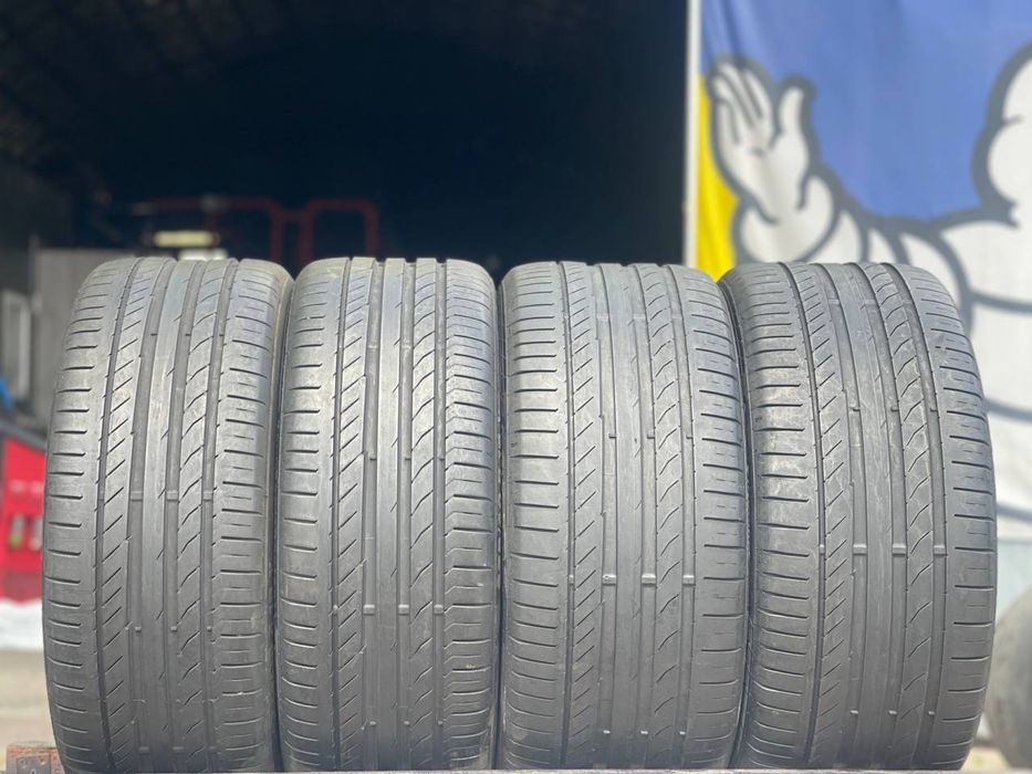 Шини літні різноширокі 225/40 R18+255/35 R18 Continental SP 5