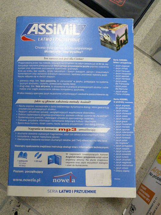 Assimil Język angielski łatwo i przyjemnie. Tom 1 i 2