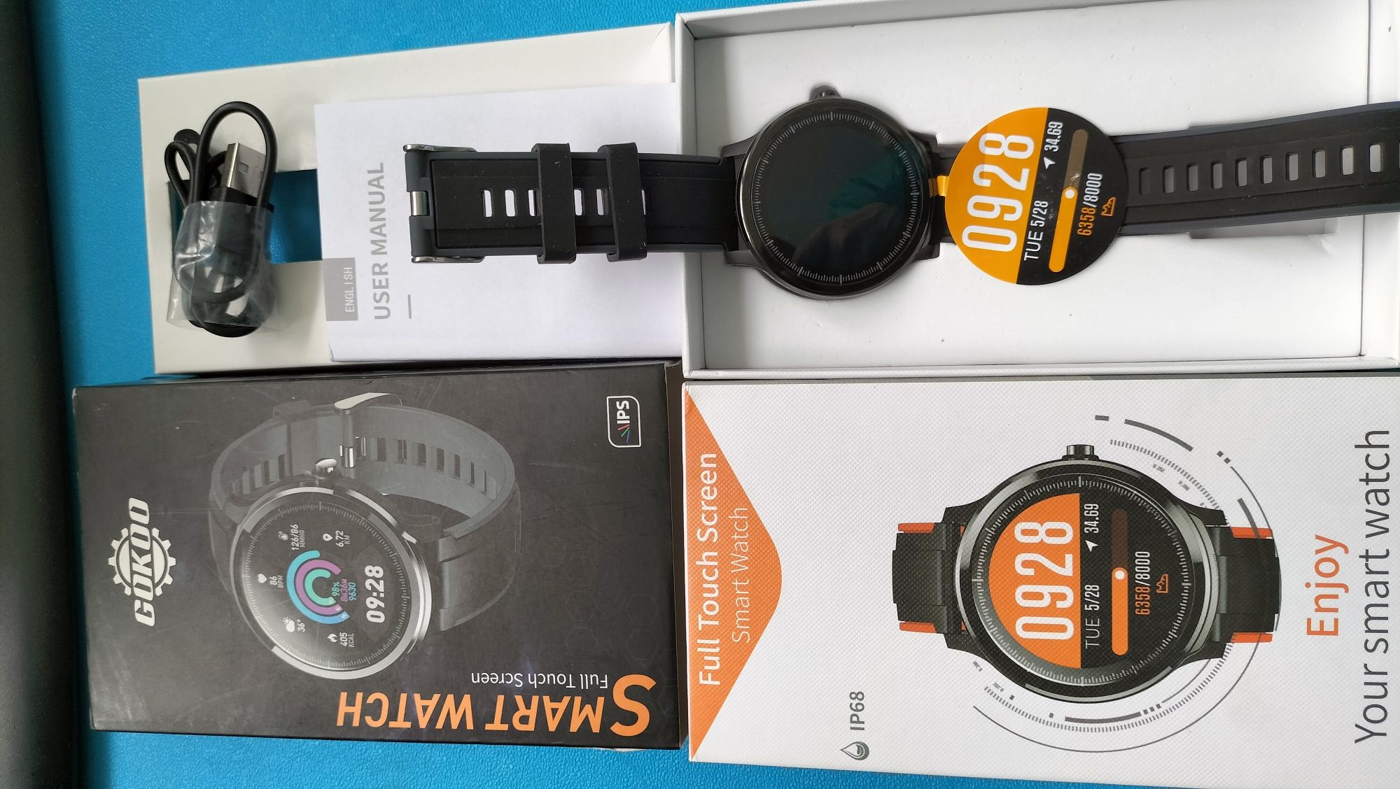 Smart watch GOKOO IP68 IPS 400 Olx