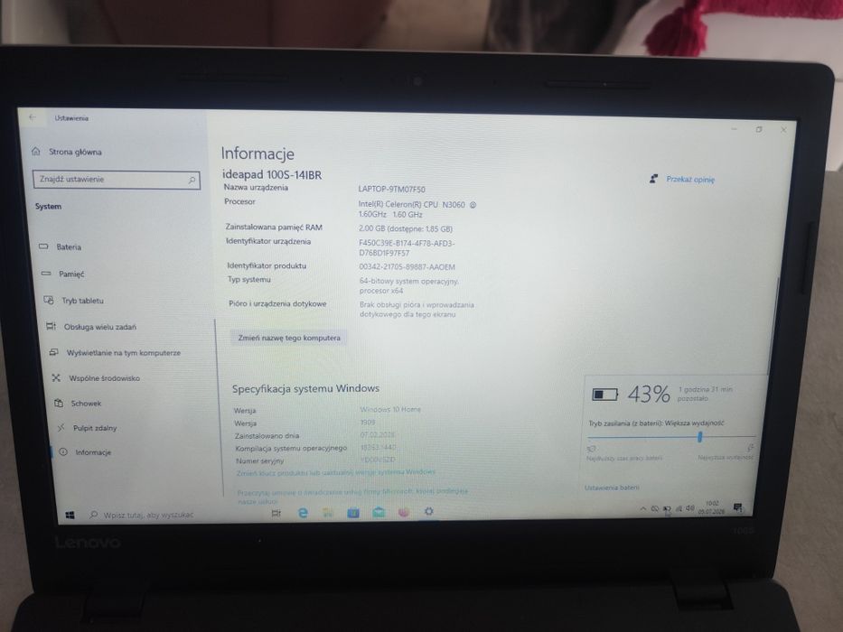 Lenovo Ideapad 100S