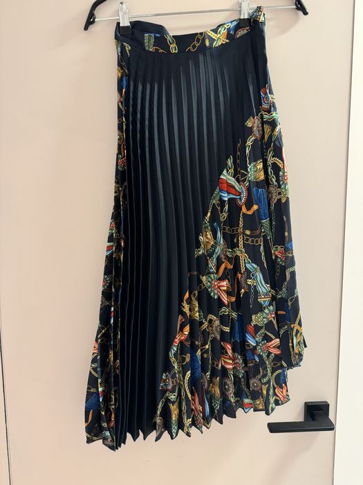 Юбка Mango плісе асиметрична