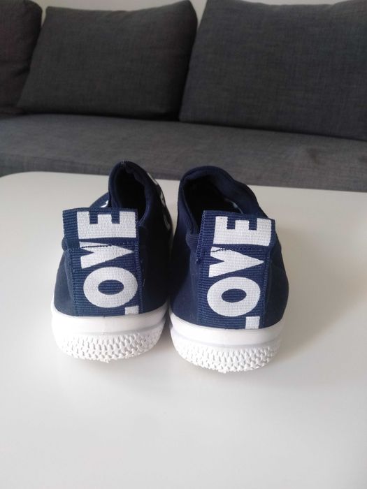 !Bardzo dobre! Espadryle granatowe 40!