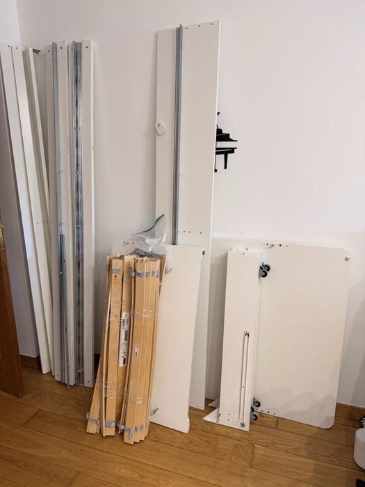 Cama dupla IKEA SLAKT 96x206cm com ou sem colchōes