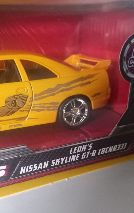 Leon's Nissan skyline GT-R fast & furious jada 1:32