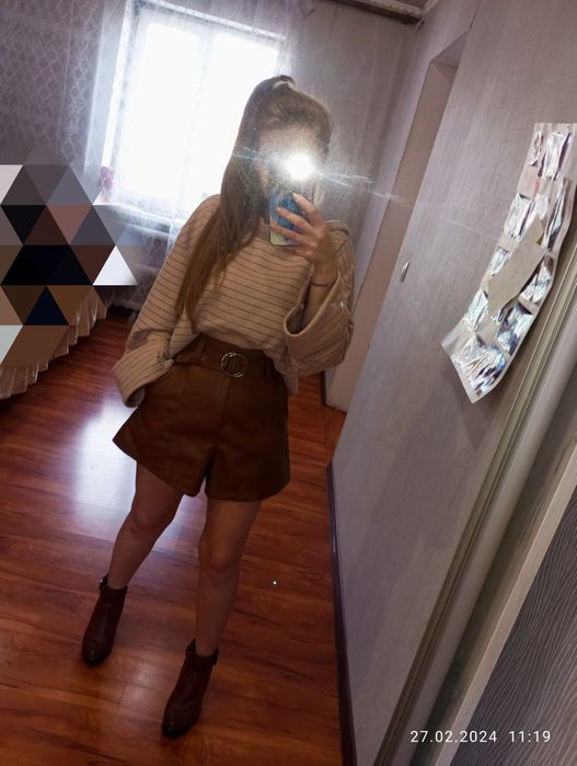 Шкіряні шорти Нові