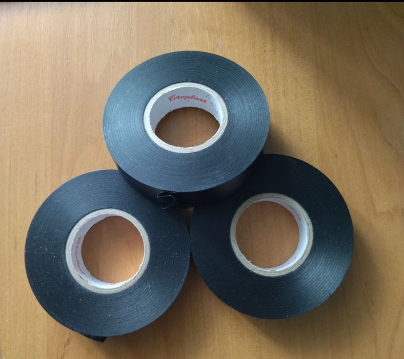 Ізолента ПВХ yongle 25м, 30м, coroplast 33м, гладка изолента