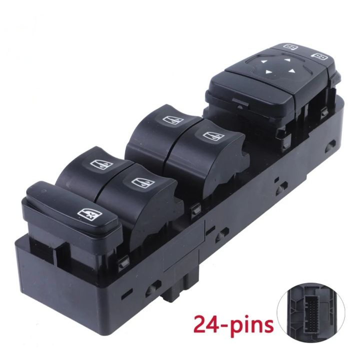 Interruptor comando janela elétrica Renault Megane, Scenic, Kadjar