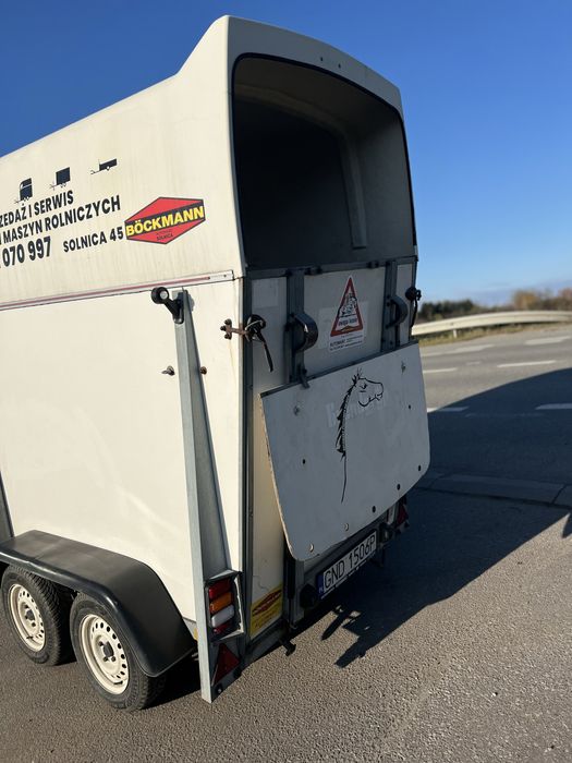 Brenderup 1050 kg DMC przyczepa do 1 konia jednokonna KAT B