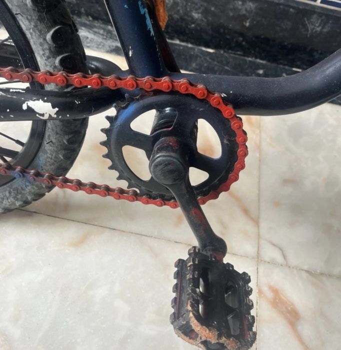 Mini bicicleta usada