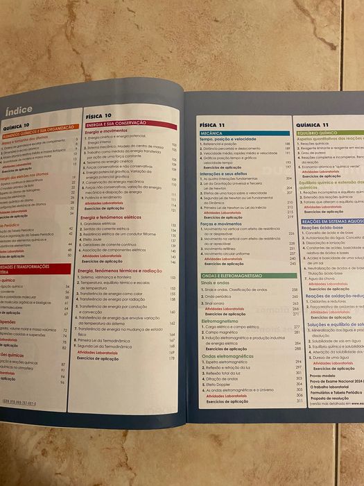 Livro de preparação para exame de Físico-química