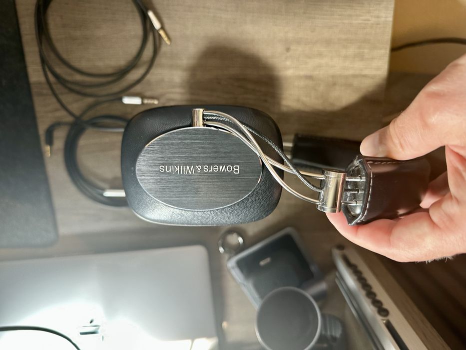 Słuchawki nauszne Bowers & Wilkins P7 przewodowe | komplet | 2 oryginalne kable