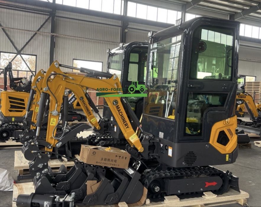 Prof Minikoparka Mini Koparka 1.2T | Kabina - Bogaty Osprzęt - nie JCB