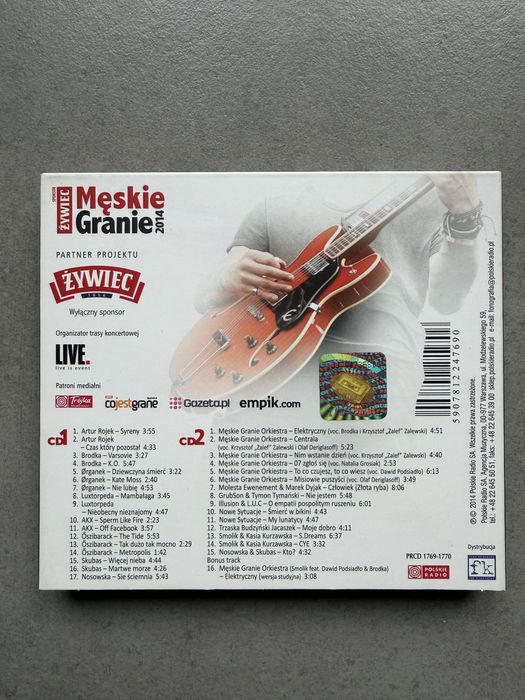 Męskie Granie 2014 2CD – bardzo dobry stan