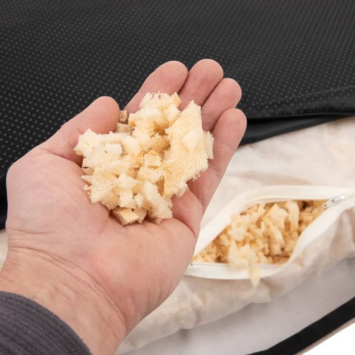 TIAKI Materac dla Psa z Pianką Memory Foam M 100x70x18cm Beżowy