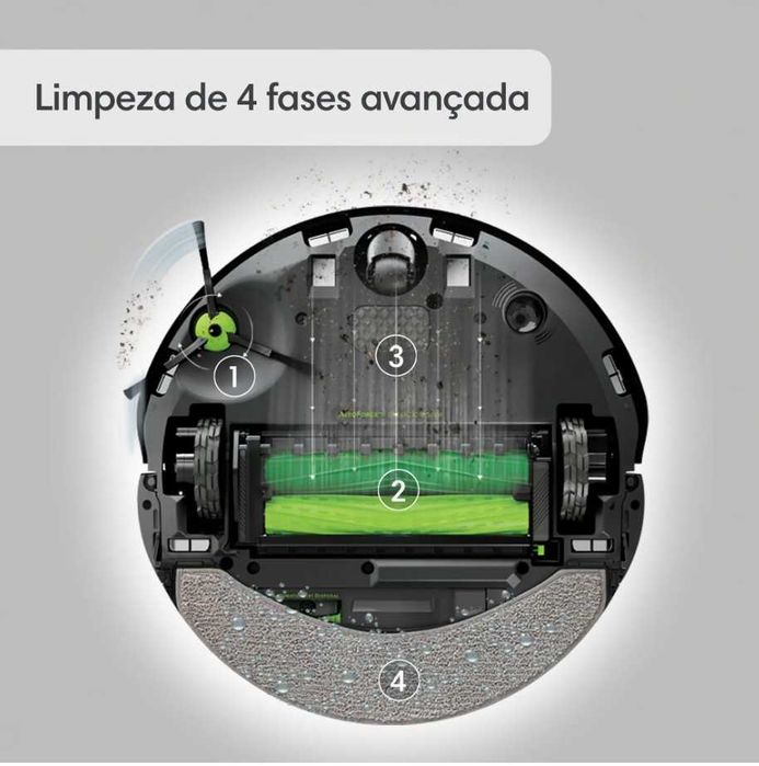 Roomba Robot Combo J9+ (Aspirador e Esfregona)
