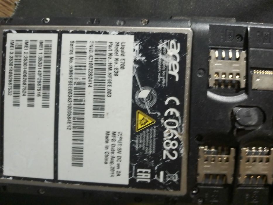 Смартфон Acer Liquid E700 разборка
