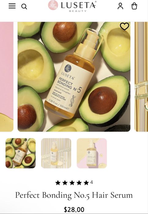 Luseta hair repair serum