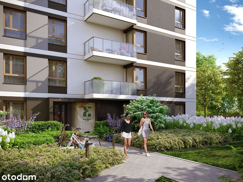 2-pokojowe mieszkanie 38m2 + balkon