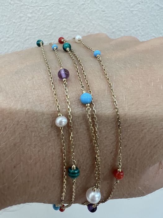 Золотой браслет Sova желтое золото 585 проба