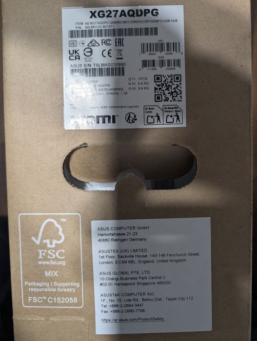 Monitor ASUS ROG Strix XG27AQDPG