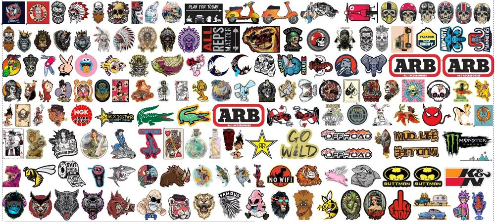 #VH1980Grafics StickerBumpers, Autocolantes, Vinil decorativo