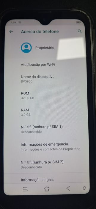 Telemovel Blackview 5900 32GB Rom 3gb RAM Anti Quebra