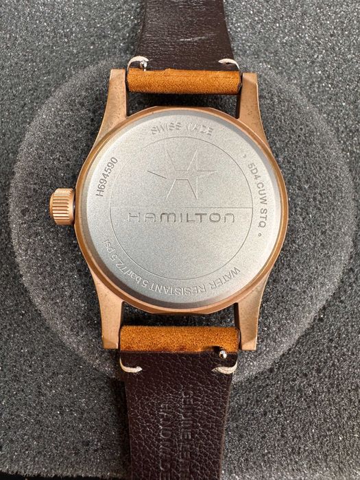 Hamilton Mechanical Bronze
