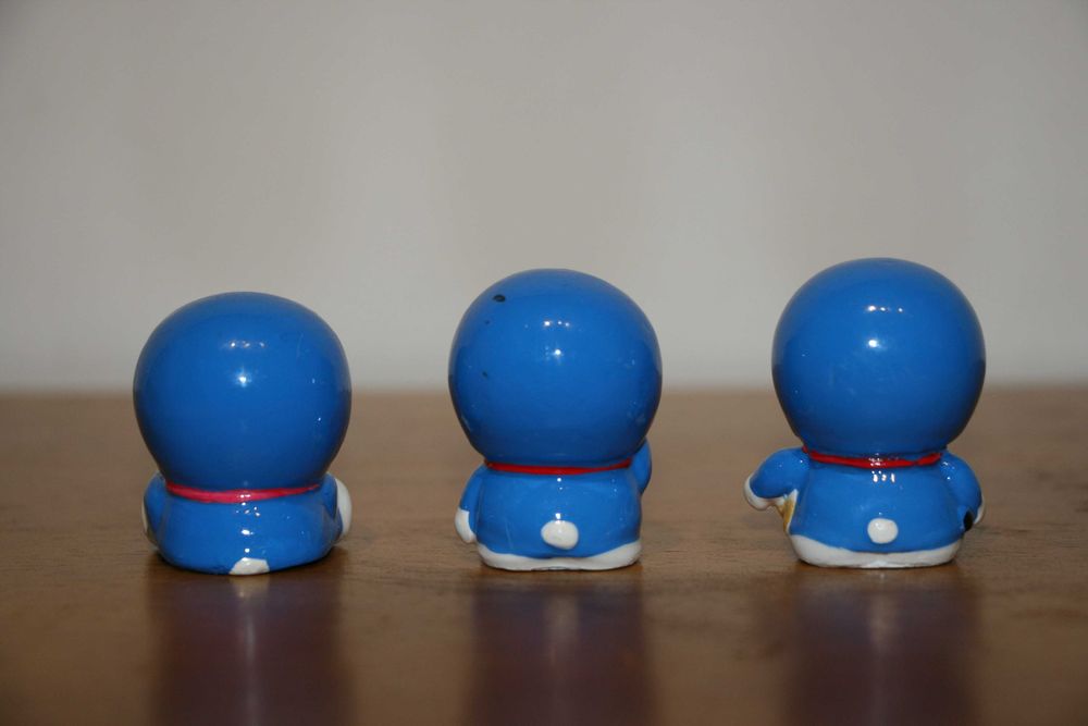 Conjunto 3 Figuras Doraemon