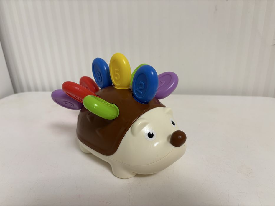 Сортер, їжачок, розвиваюча гра, моторика рук 2+