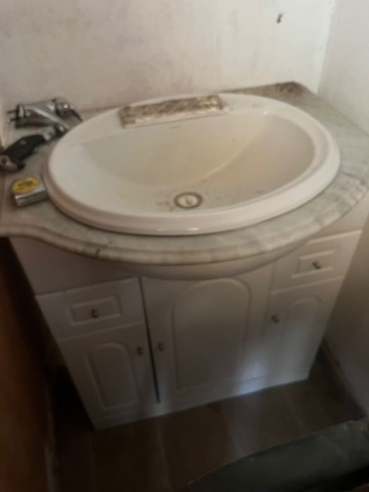 Móvel wc com espelho