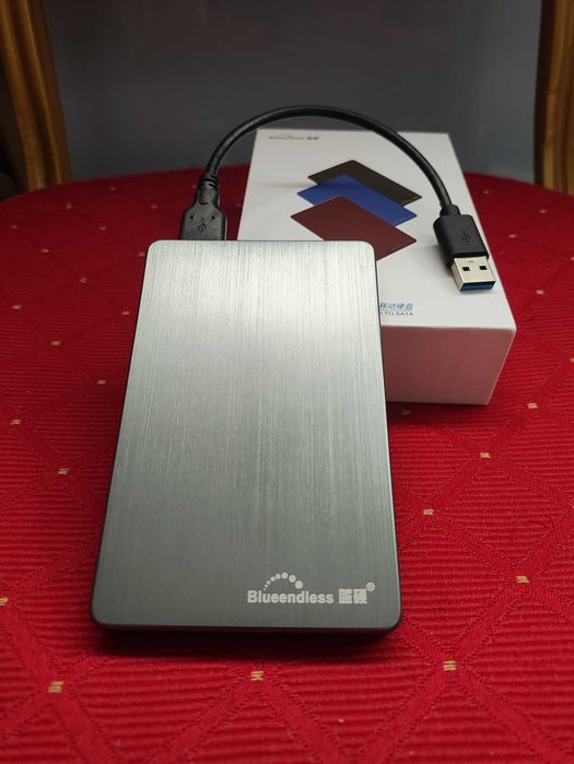 DYSK Przenośny Zewnętrzny HDD 2,5 cala 500GB do Komputera PC Laptopa