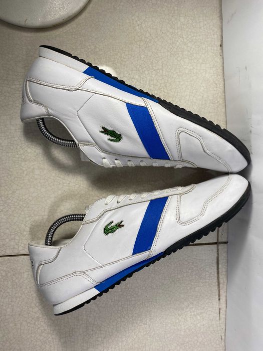 lacoste sport кожаные мужские кроссовки 43 р 27,5см оригинал