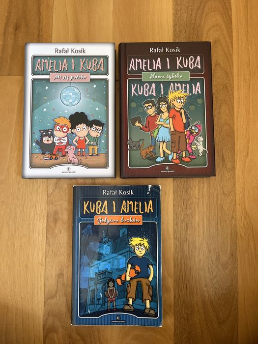 Amelia i Kuba - Rafał Kosik - zestaw 3 książek