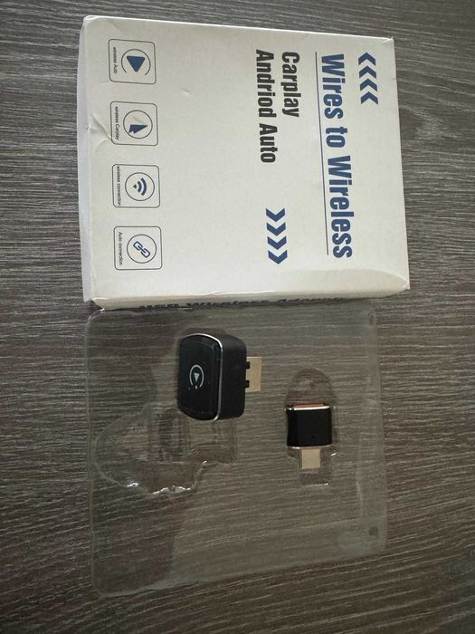 USB Wireless CarPlay  Android Auto - Nunca usado!