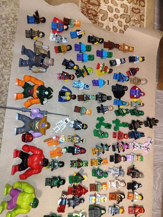 лего минифигурки разных серий АНАЛОГ