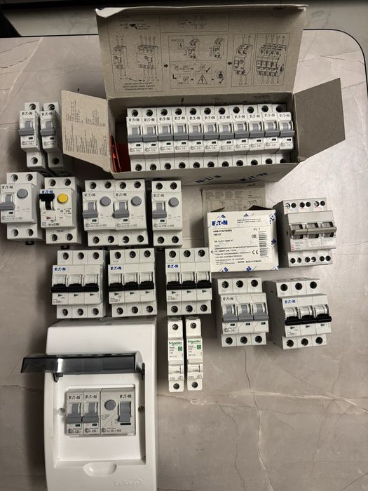 Промышленные автоматы Eaton, Schneider, ETI /кабель
