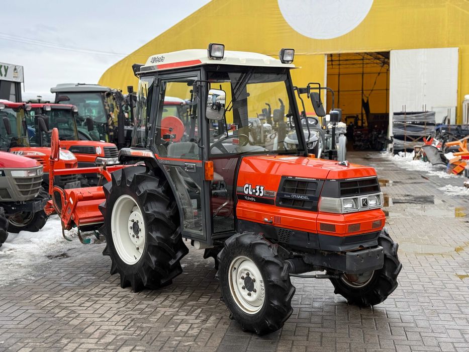 Японський трактор/мінітрактор KUBOTA GL-33!швидкісна!HI-SPEED!КАБІНА